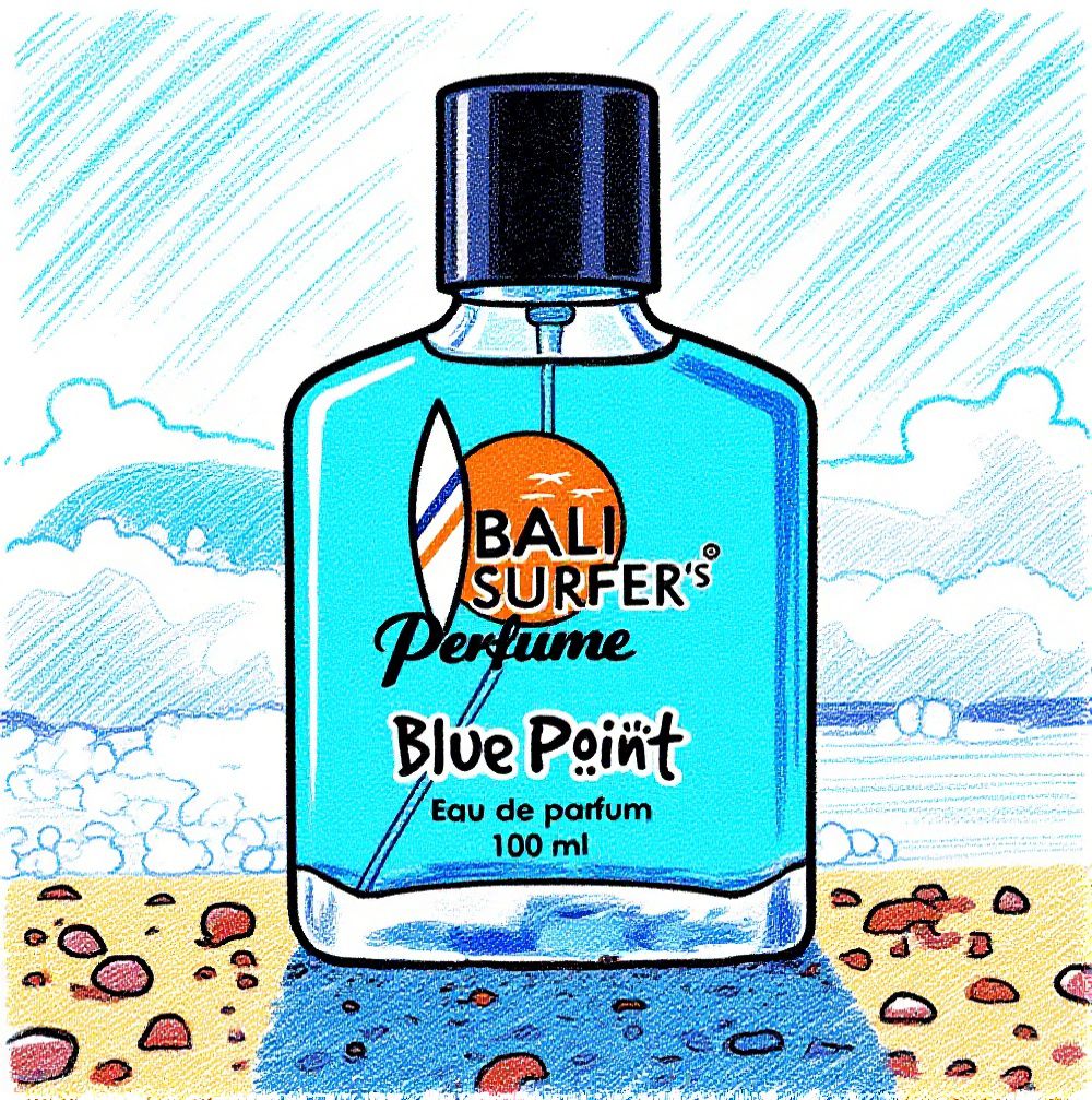 Bali Surfer's Perfume - Blue Point For Him Eau de Parfume 100 ML