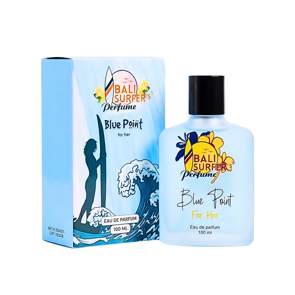 Bali Surfer's Perfume Blue Point For Her 100ml