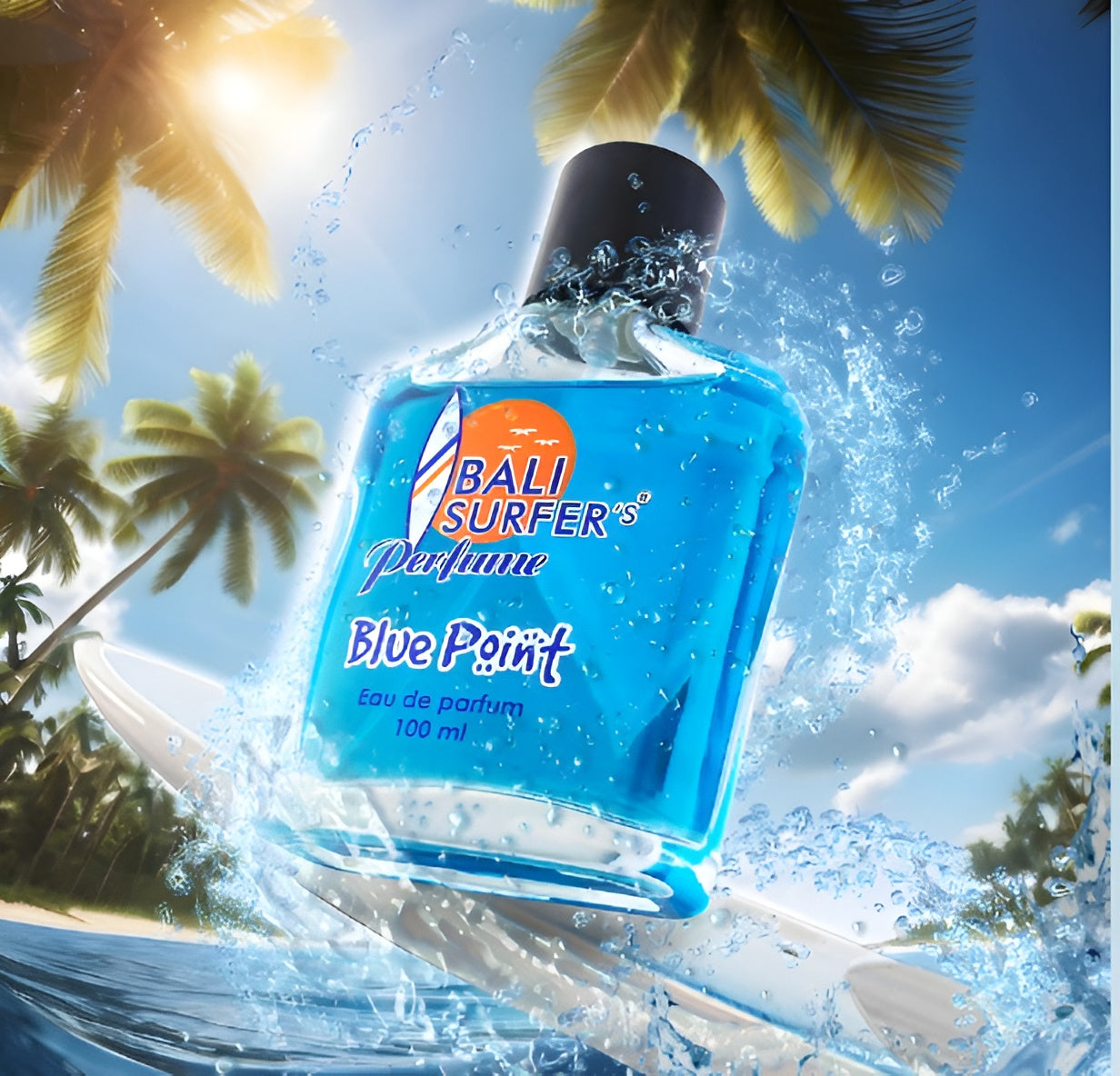 Bali Surfer's Perfume - Blue Point For Him Eau de Parfume 100 ML