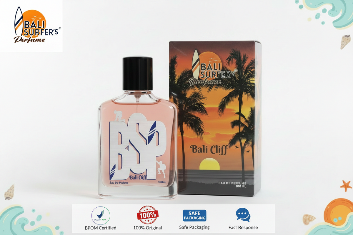 Bali Surfer's Perfume - Bali Cliff -  Eau de Parfume 100 ML