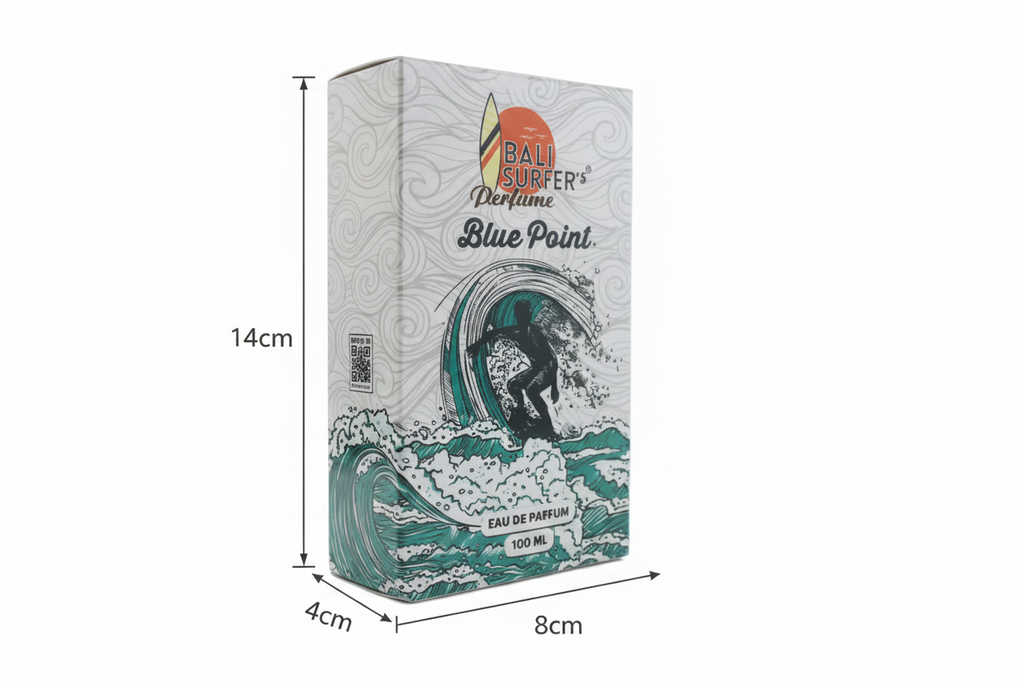 Bali Surfer's Perfume - Blue Point For Him - Eau de Parfume 100 ML