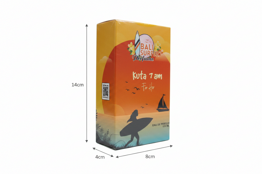 Bali Surfer's Perfume - Kuta 7 AM for Her - Eau de Parfume 100 ML