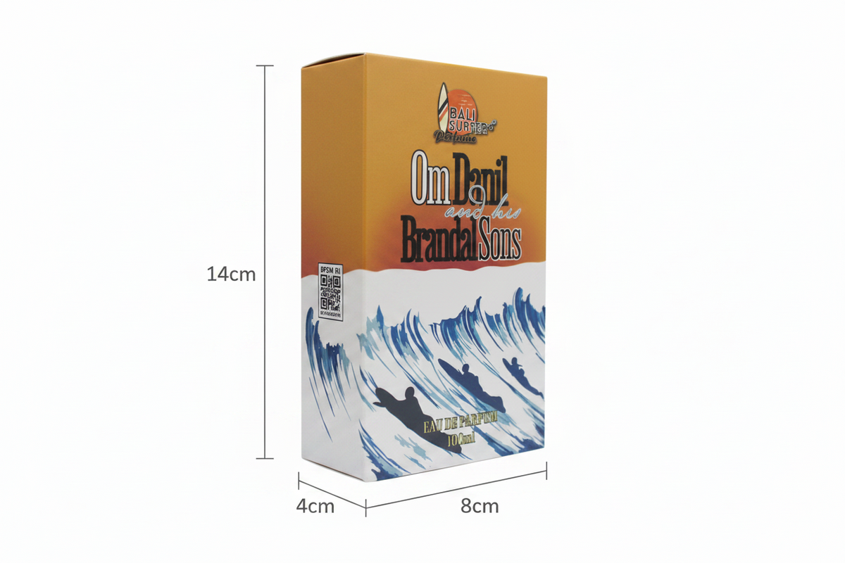 Bali Surfer's Perfume - Om Danil and His Brandal Sons - Eau de Parfume 100 ML