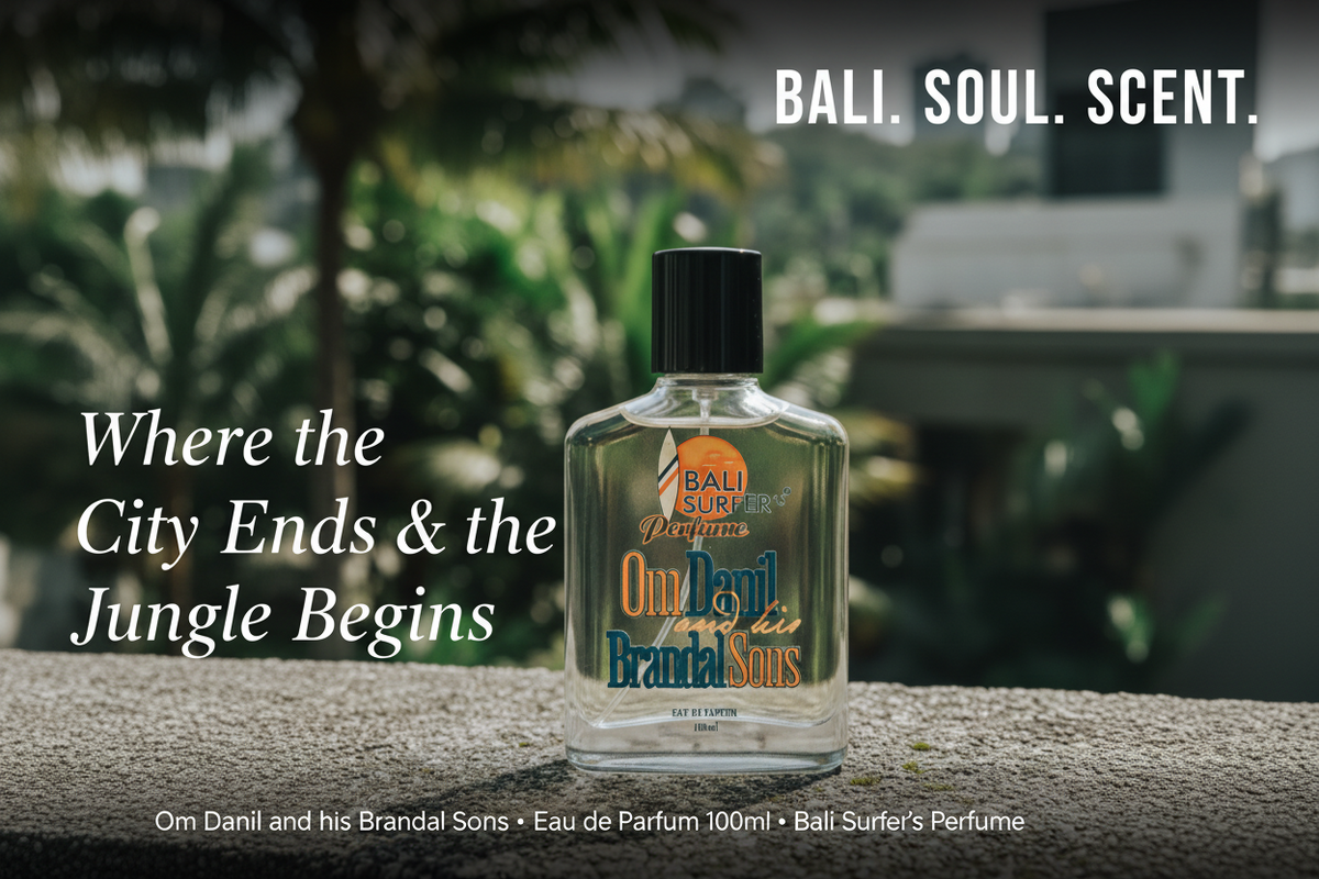 Bali Surfer's Perfume - Om Danil and His Brandal Sons - Eau de Parfume 100 ML