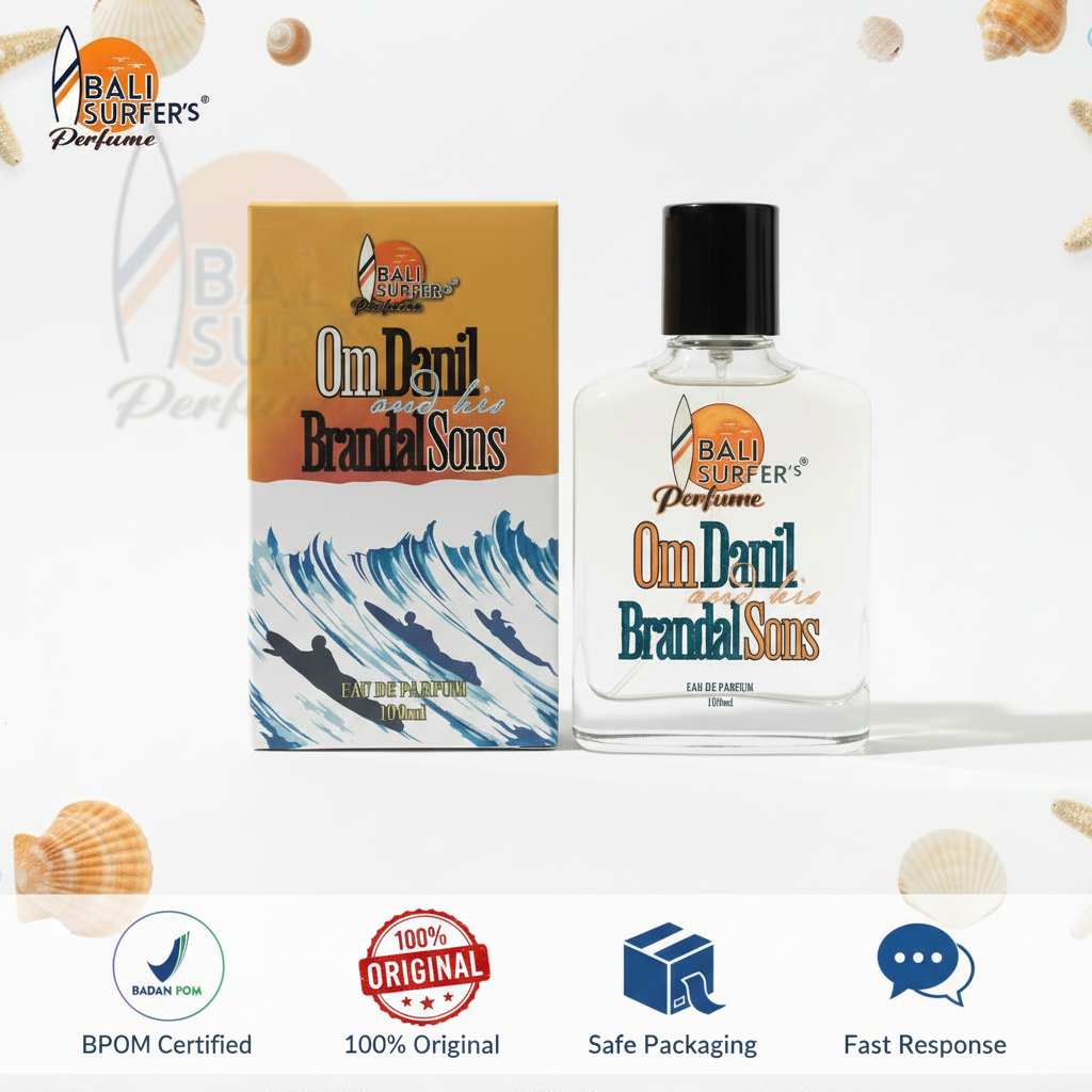 Bali Surfer's Perfume - Om Danil and His Brandal Sons - Eau de Parfume 100 ML