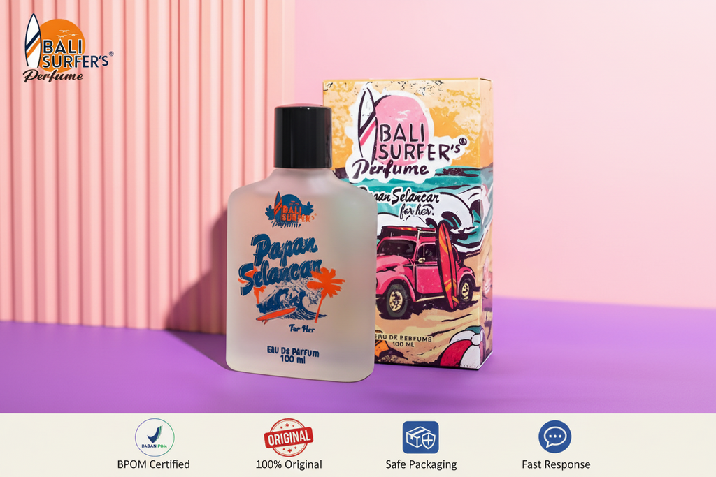 Bali Surfer's Perfume - Papan Selancar for Her - Eau De Parfum 100 ML