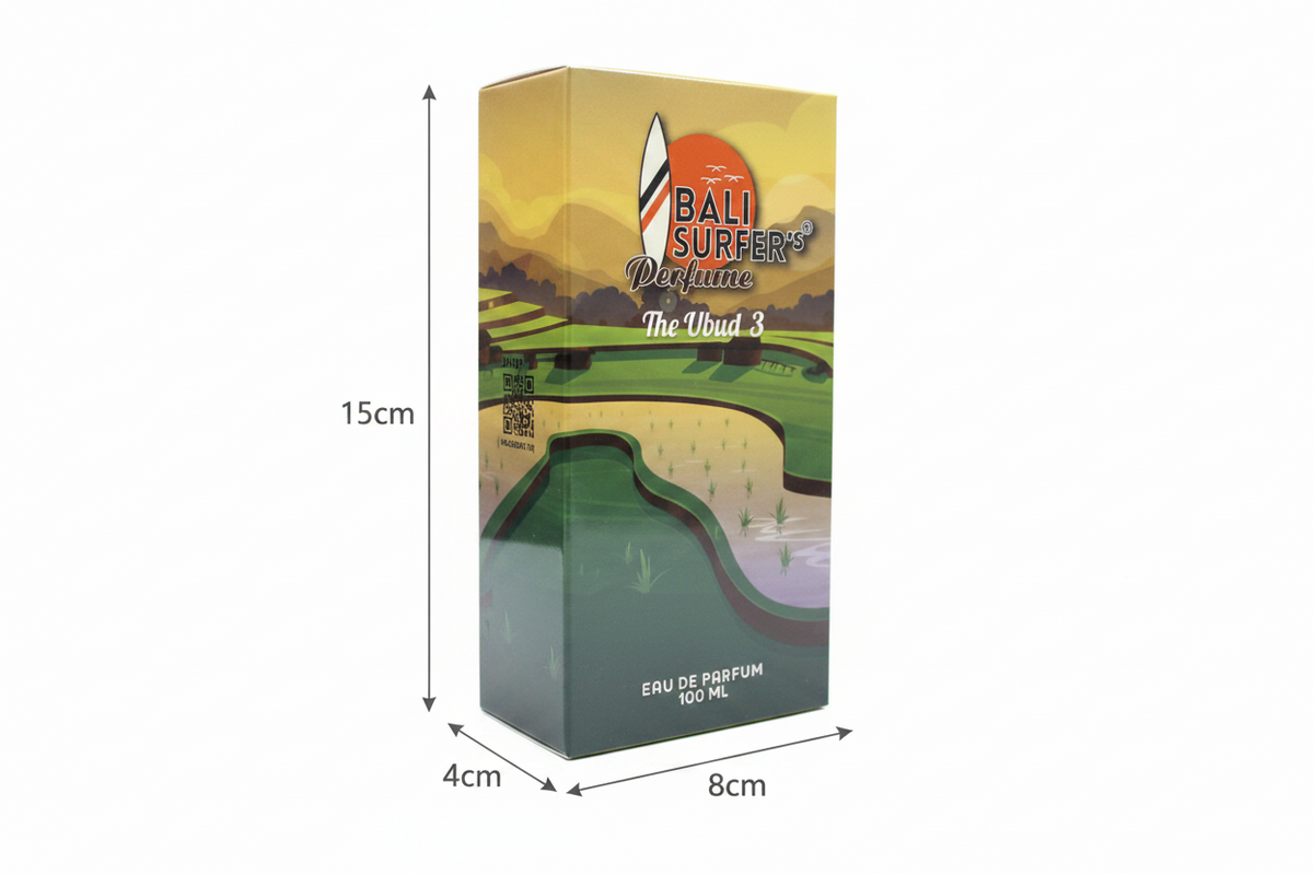Bali Surfer's Perfume - The Ubud 3 - Eau De Parfume 100ML